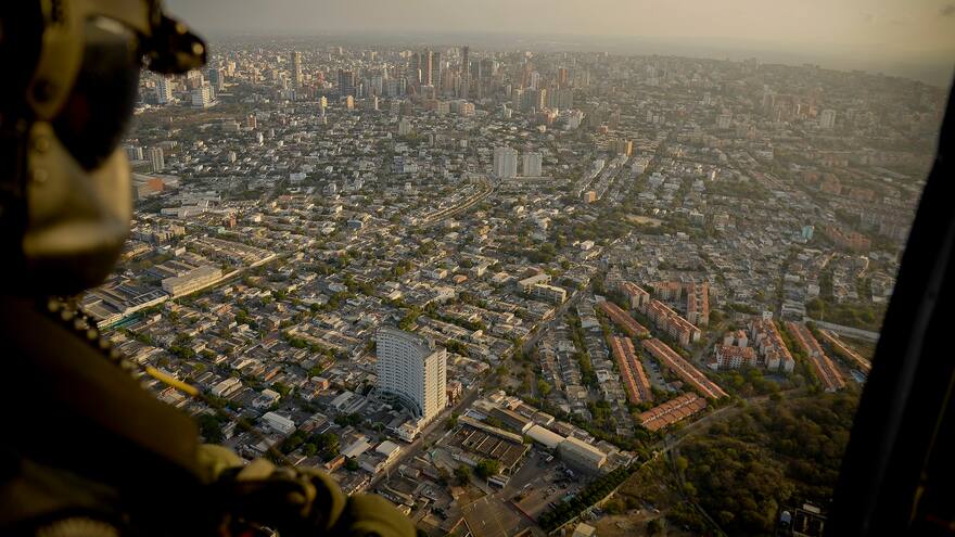 Semana Santa en Barranquilla: Fuerza Aérea realiza operativos de seguridad