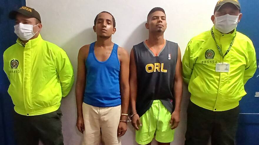 Capturan a dos presuntos sicarios del Clan del Golfo implicados en un crimen