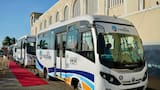 Con diez buses inició el nuevo sistema de transporte público en Riohacha
