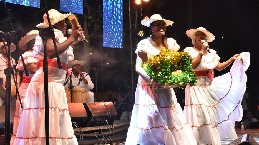 Así sonó el grupo invitado Canalón de Timbiquí en la Noche del Río