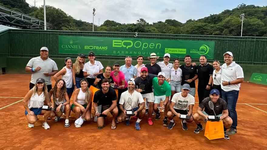 Ocho campeones dejó la ‘BQ Open’ en el club Lagos de Caujaral