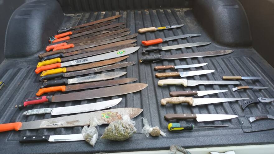 Decomisan armas en bus que transportaba a hinchas del Once Caldas en Montería