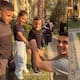 La curiosa reacción de un palestino liberado tras pasar 32 años en una prisión israelí viendo niños por primera vez en su vida