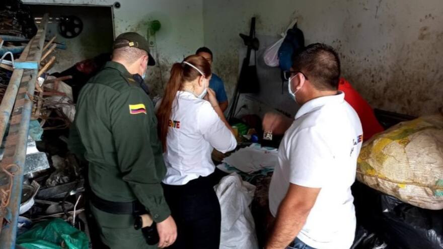 En chatarrerías de Montería hallan mobiliario urbano hurtado