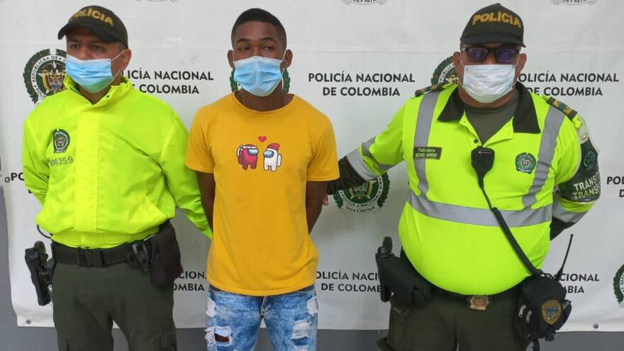 Capturan en Barranquilla a hombre que estando condenado por hurto seguía atracando