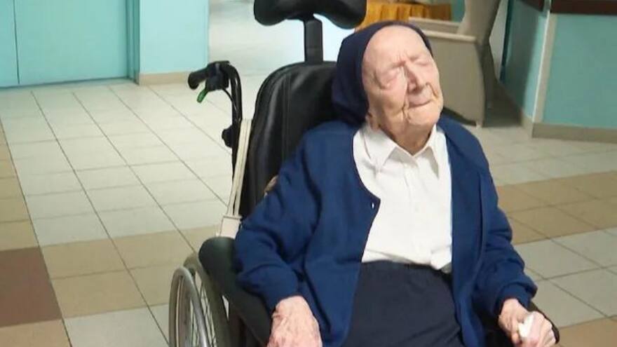 Monja francesa Lucile Randon: oficialmente la persona más longeva del mundo