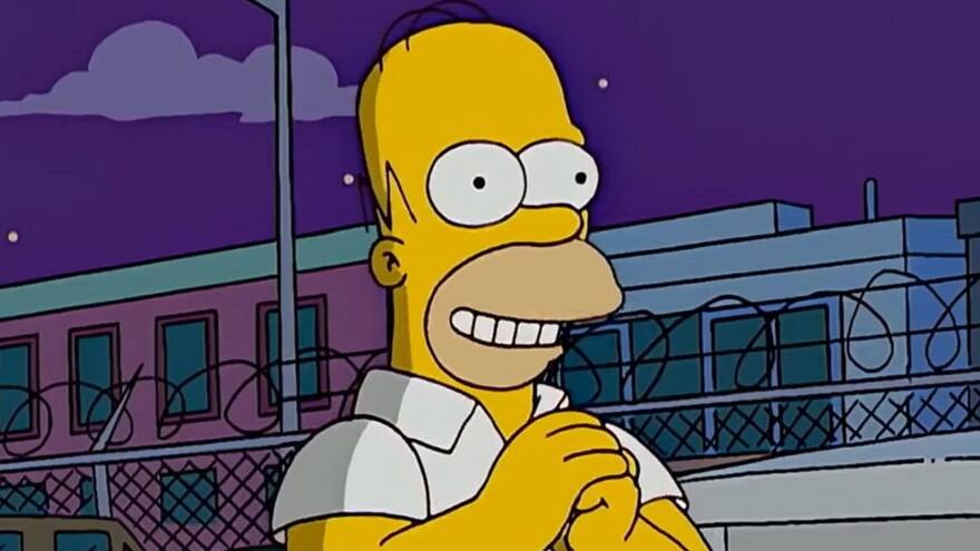Homero y sus frases en el aniversario de Los Simpson