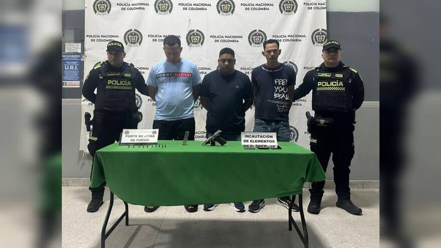 Capturan a ‘Niño Buitre’ con un arma de fuego en el norte de Barranquilla