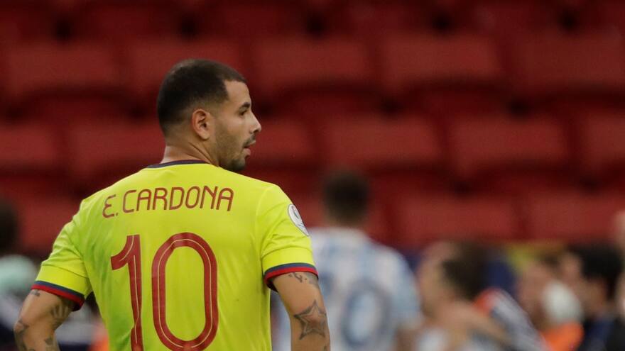 Germán Pezzella le festejó la victoria eufóricamente a Cardona