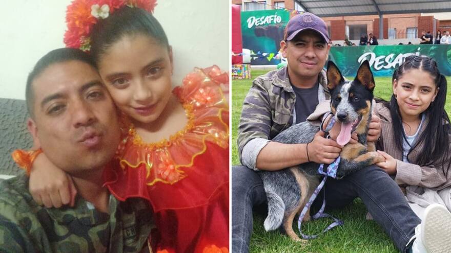 Cristian Mora García, el sargento que se convirtió en padre y madre a la vez