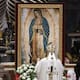El papa pide a la Virgen de Guadalupe que aleje a los jóvenes del crimen y las adicciones