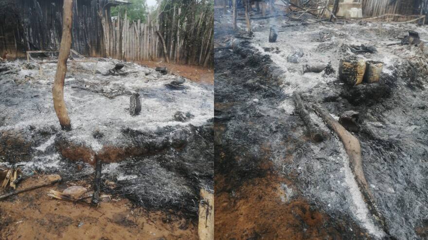 Sucre: una niña gravemente herida en San Onofre luego de incendio en su casa
