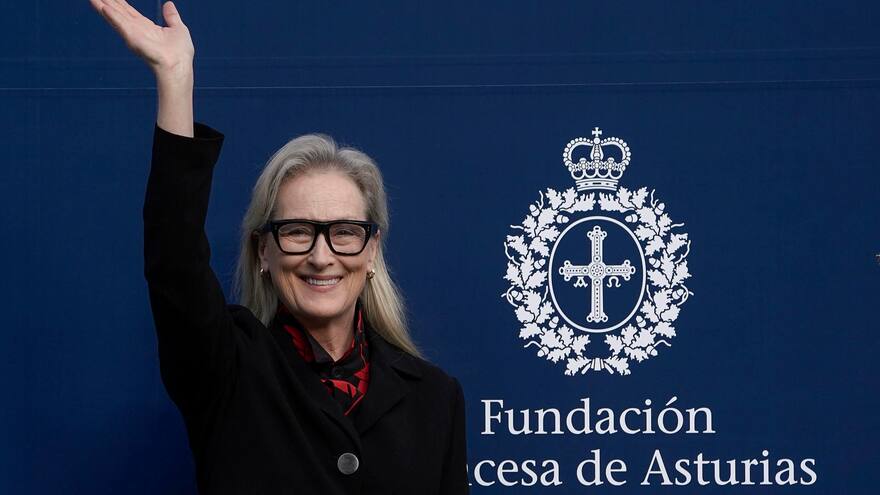 Meryl Streep recibe el Premio Princesa de Asturias de las Artes 2023: 'Tengo adicción por la actuación'