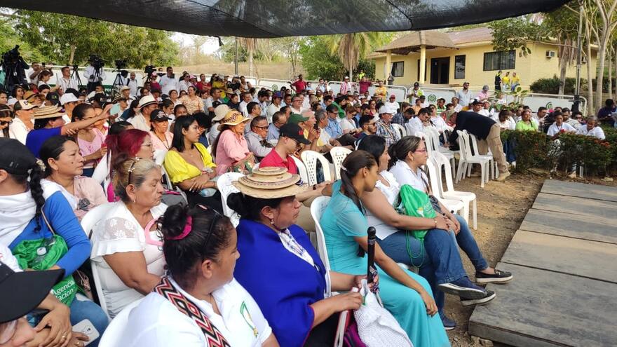 Tierra entregada por la Agencia Nacional de Tierras: el 50 % ha sido para mujeres rurales