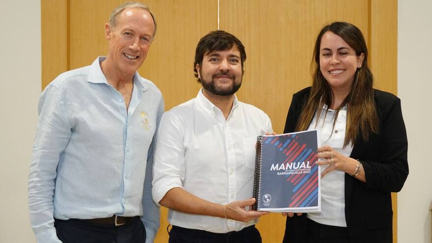 Panam Sports, de visita en Barranquilla por los Juegos Panamericanos 2027