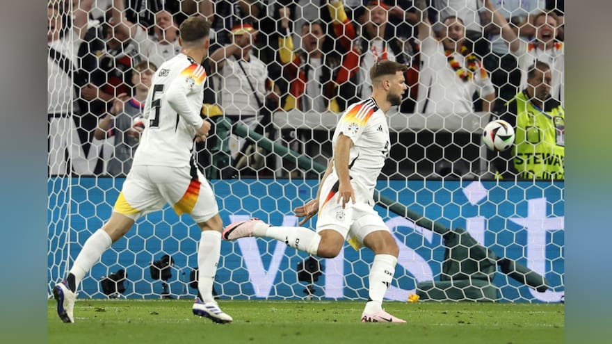 Hincha de Alemania sufrió una fractura por un balonazo de Niclas Füllkrug