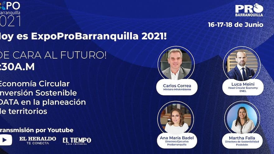 Economía circular, eje de la ExpoProBarranquilla 2021