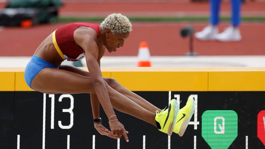 Yulimar Rojas clasificó a la final del Mundial de Eugene