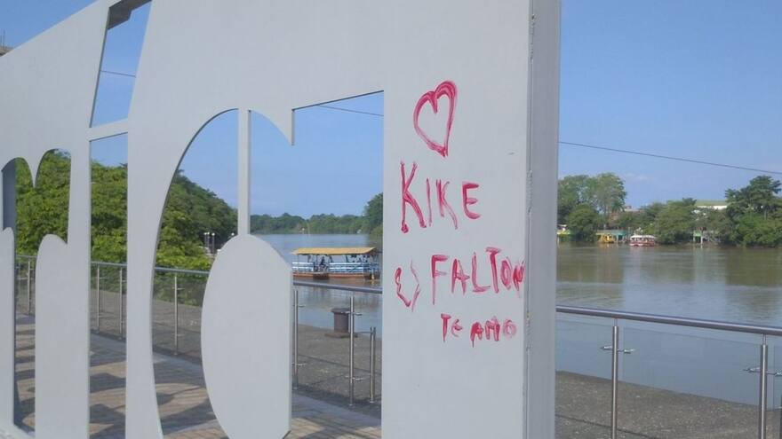 Córdoba: repudio en Montería por vandalismo al letrero de la plaza María Varilla