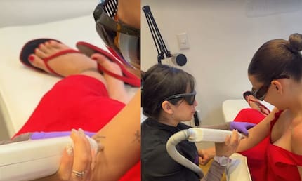 Luisa Fernanda W se borró tatuaje que se había hecho por Legarda: “En mi corazón sabía que era momento de hacerlo”