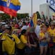 Una mancha amarilla celebró en Barranquilla el paso de Abelardo De la Espriella a segunda vuelta