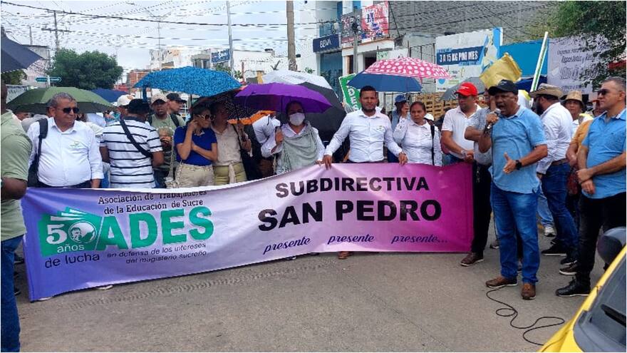 Magisterio de Sucre podría decretar cese de actividades escolares entre 24 y 48 horas