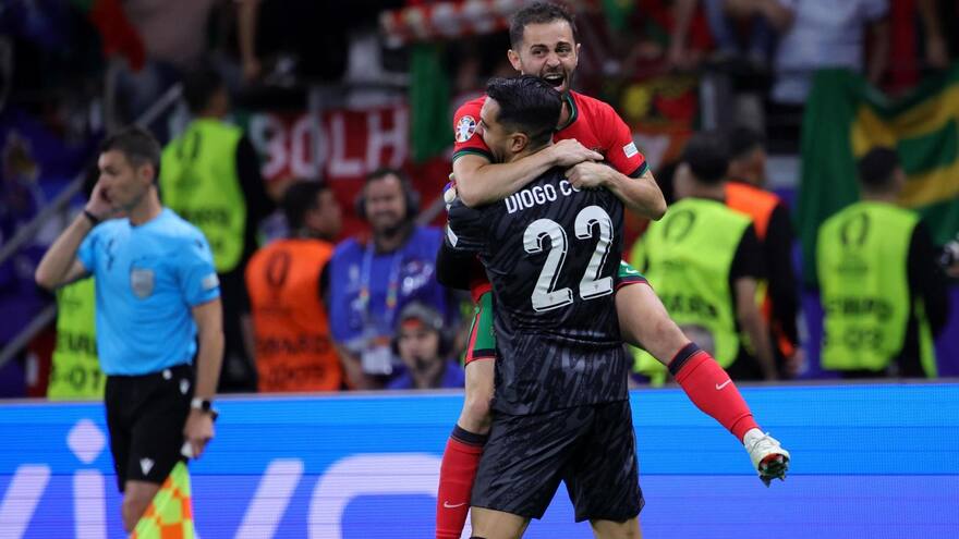 Portugal 0, Eslovenia 0: Diogo Costa se hace gigante en los penales y clasifica a los lusos a cuartos de final
