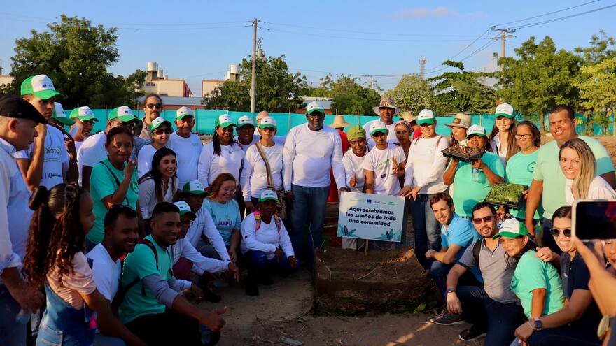 Barranquilla le apuesta al Parque Productivo con Huerta Comunitaria