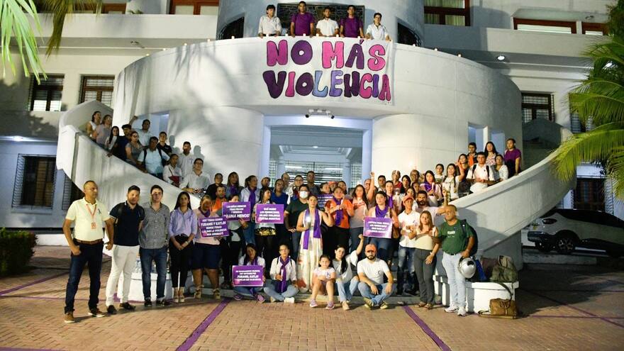 Magdalena: Velatón en Santa Marta en rechazo de asesinatos en Ariguaní y Algarrobo