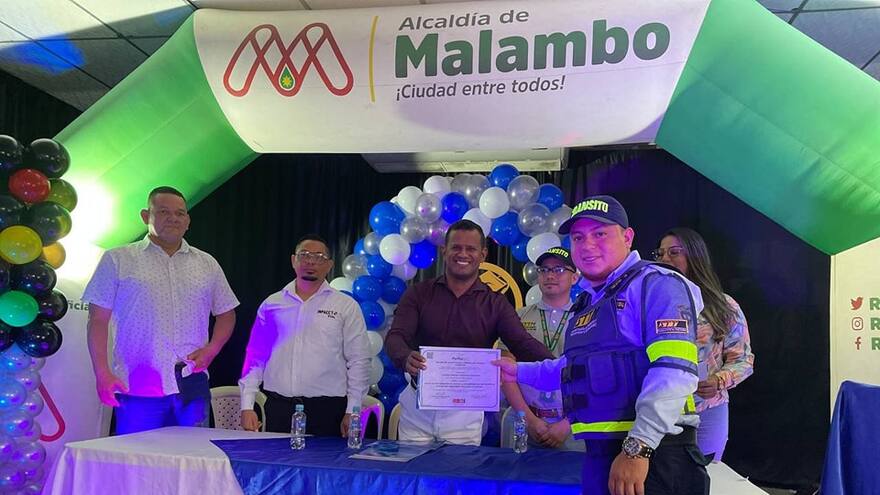 Más de 10 agentes de tránsito recibieron capacitaciones en Malambo