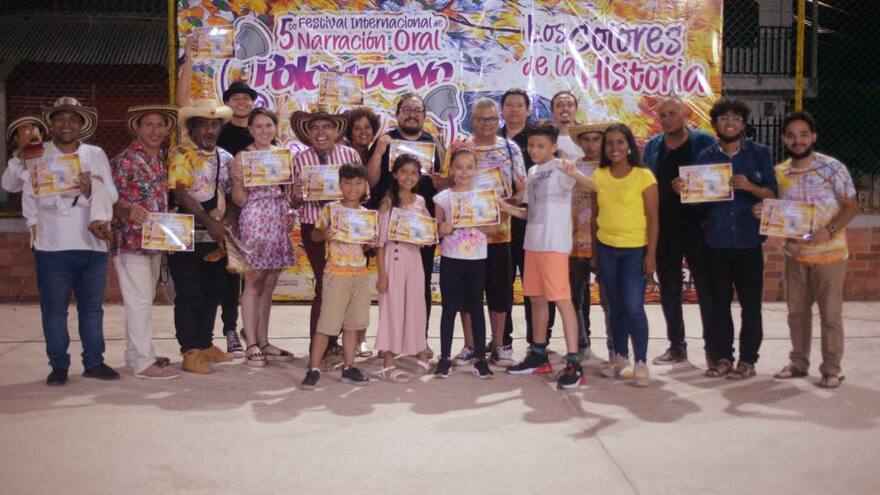 Con éxito finalizó el Festival de Oralidad Polonuevo Cuenta