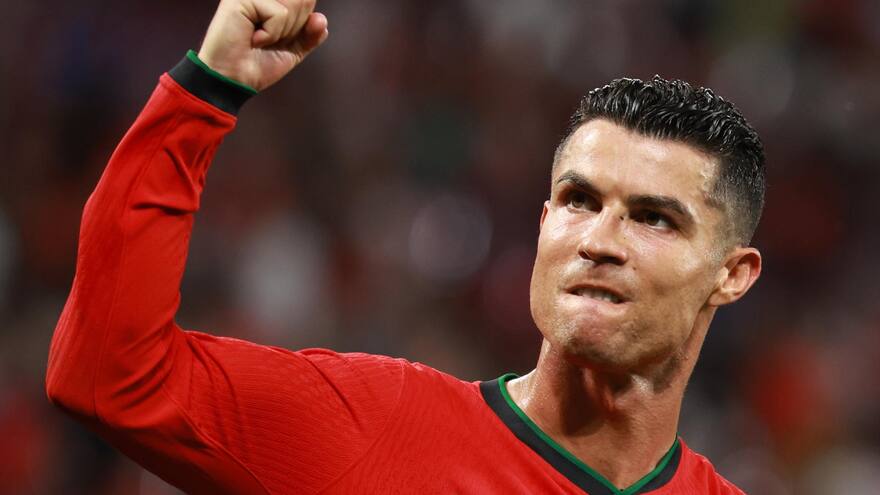 La polémica celebración de Cristiano Ronaldo ante arquero de República Checa