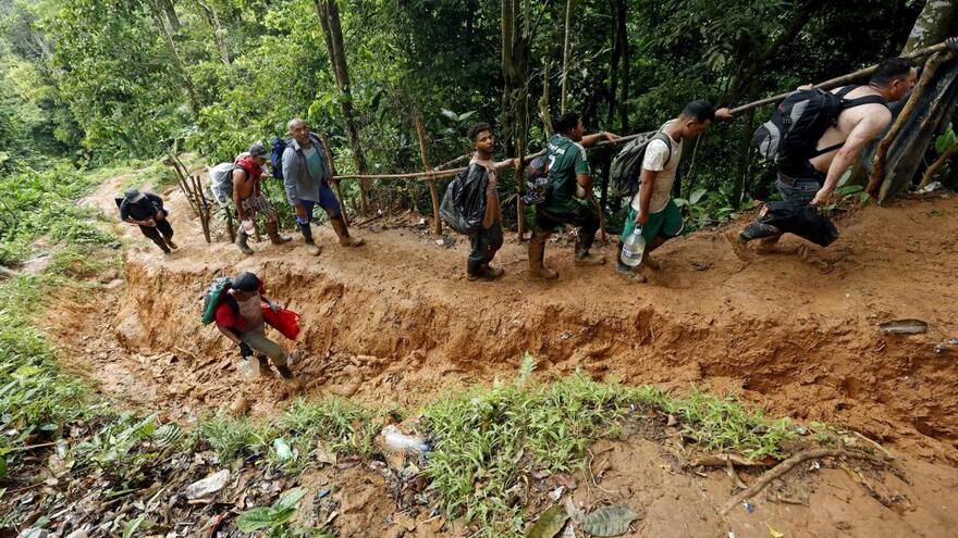 Más de 68.400 migrantes han cruzado el Darién en lo que va de 2024