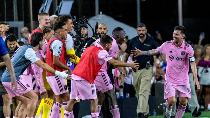 Lo que dijo Lionel Messi después de su golazo de tiro libre con Inter Miami