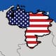 Donald Trump comparte una imagen del mapa de Venezuela pintado con la bandera de Estados Unidos