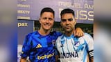 Falcao y Ander Herrera vivieron un emotivo encontraron durante partido amistoso entre Boca Juniors vs. Millonarios