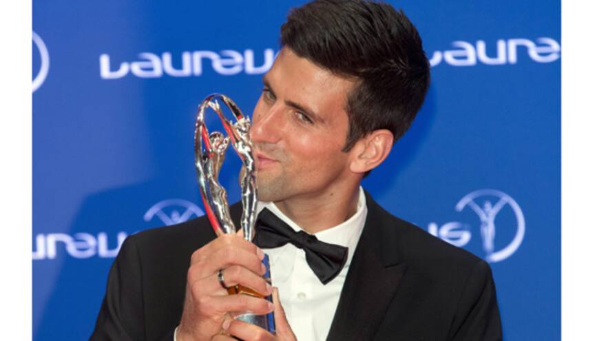 Djokovic y Serena ganan los Premios Laureus