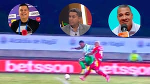 Analistas arbitrales hablan de la expulsión de Jermein Peña en Nacional-Junior: “Para mí no hay penal ni falta, no hay nada”