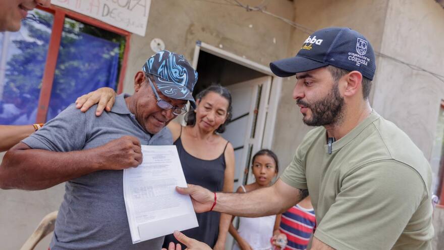 La Gobernación de Córdoba entregó títulos de propiedad en Tierralta