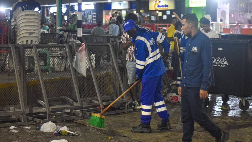 Cerca de 19 toneladas de residuos recolectados tras noche de Guacherna