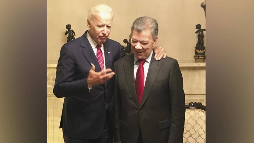 'Con Biden se abre una oportunidad de transición en Venezuela': Santos