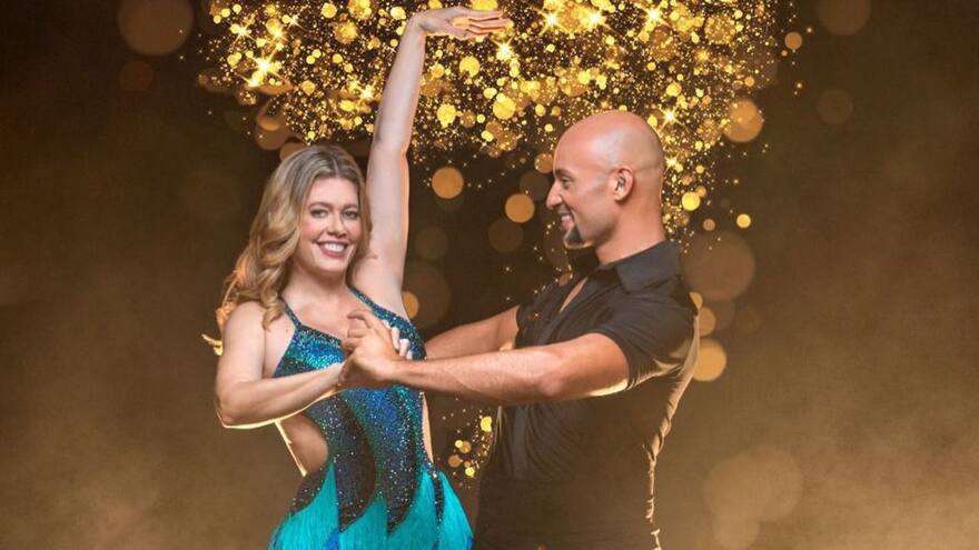 Lorna Cepeda celebró en Dancing with the Stars al estilo de Marce, la peliteñida de Betty la fea