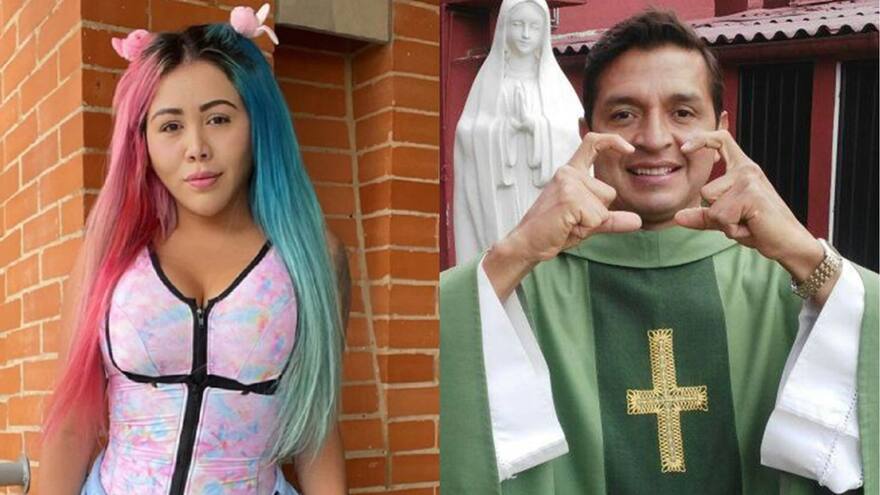 Yina Calderón acudió al padre Chucho para exorcizar a íncubo que la atormenta