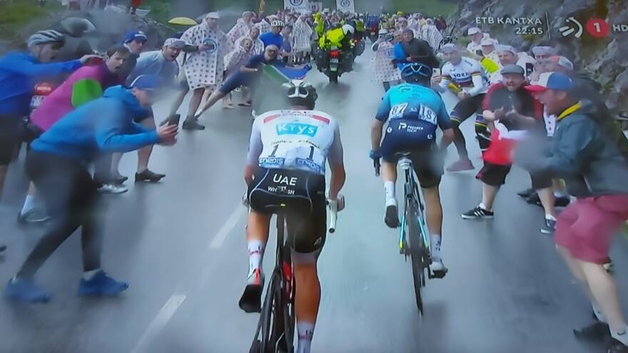 'Hemos visto las 'patitas' que tiene Pogacar': Ion Izagirre