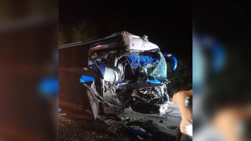 Accidente de tránsito en vía Barranquilla Santa Marta dejó una decena de heridos