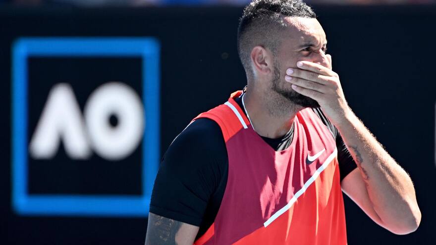 Rival de Nick Kyrgios lo describe como un 'imbécil absoluto'