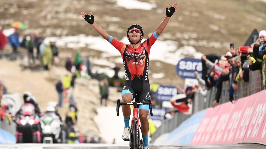 Santiago Buitrago: gran ganador de la etapa reina del Giro de Italia