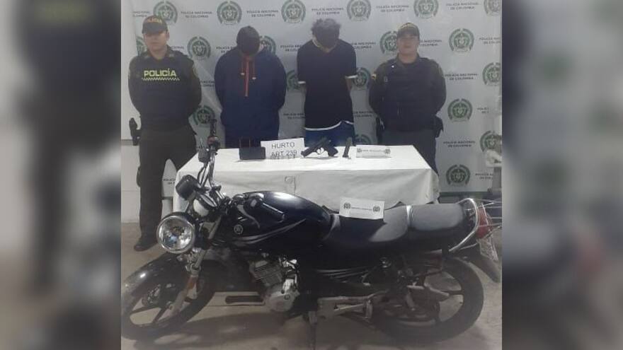Detenidos tras robarle el celular a una mujer en Sincelejo