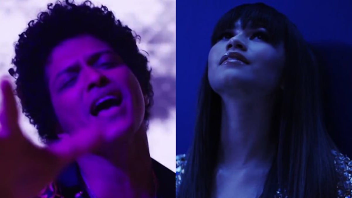 Bruno Mars estrena video de ‘Versace On The Floor’ con Zendaya como