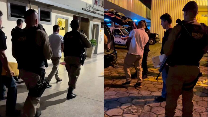Esposado y custodiado: así fue operativo de traslado de Jaime Saade en Brasil